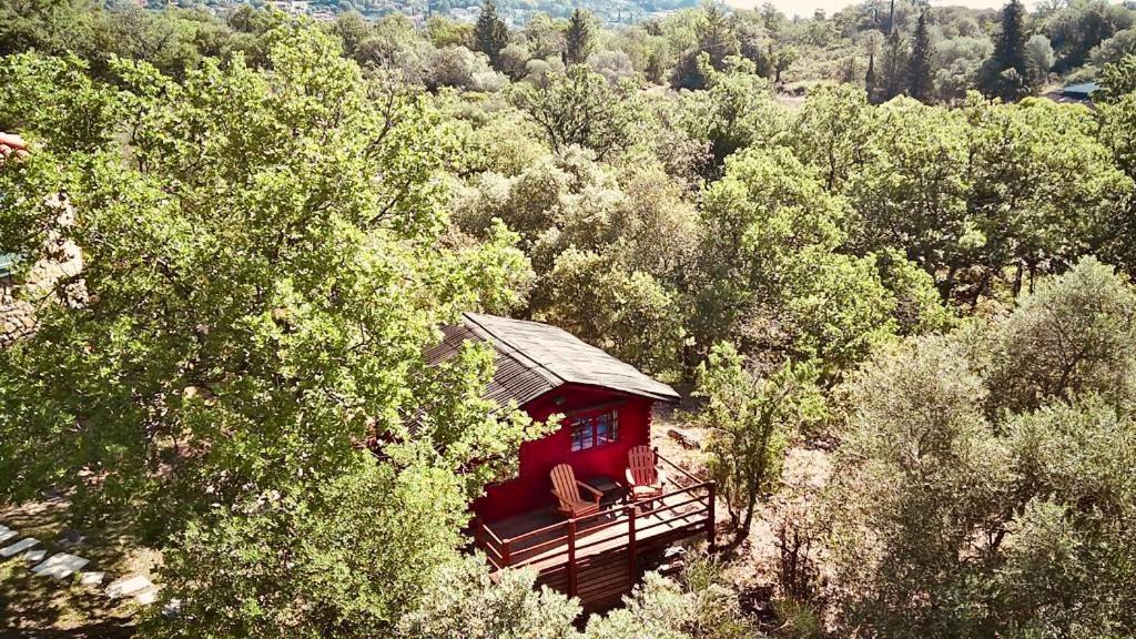 L'Hacienda Maison D'Hotes Bagnols-en-Forêt Exterior foto
